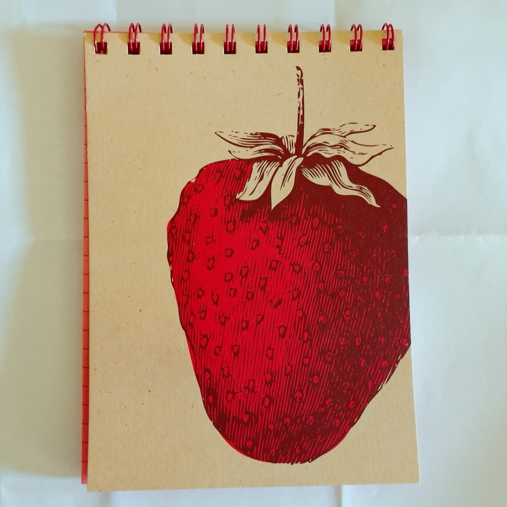 Strawberry Note book